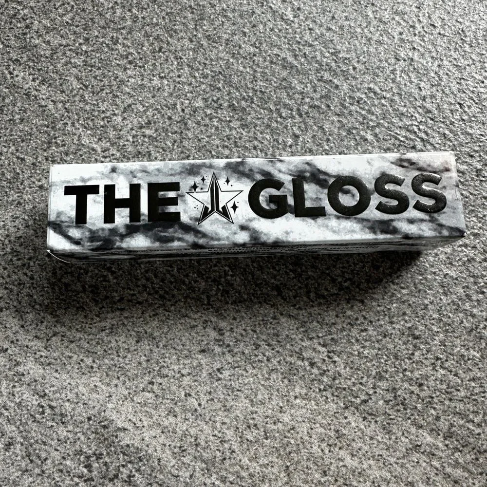 NIB Jeffree Star Silver Glimmer Glitter Coroner's Kiss Lip The Gloss